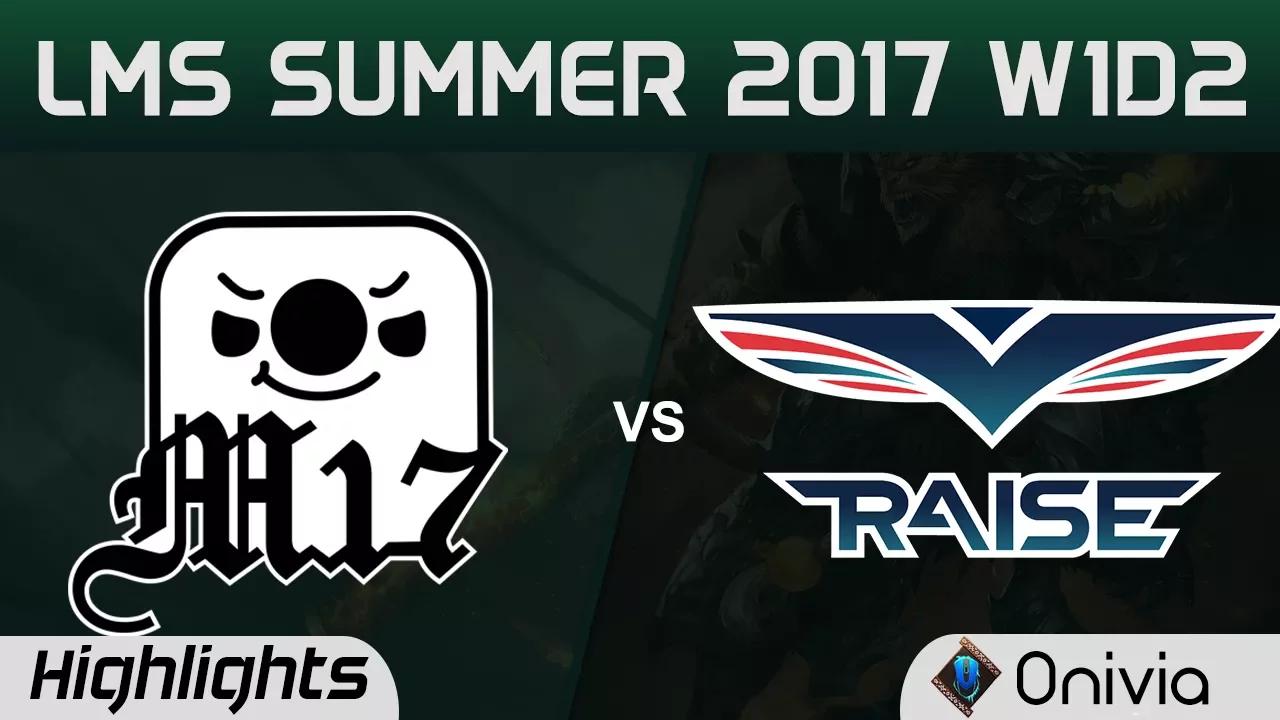 M17 vs RG Highlights Game 1 LMS 精華 春季職業聯賽 2017 SUMMER Machi Esports vs Raise Gaming by Onivia thumbnail