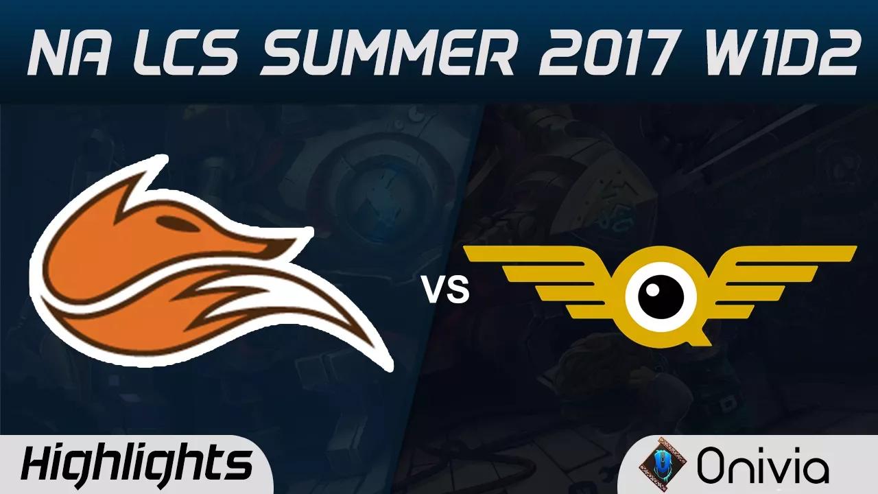 FOX vs FLY Highlights Game 1 NA LCS Summer 2017 Echo Fox vs Fly Quest by Onivia thumbnail