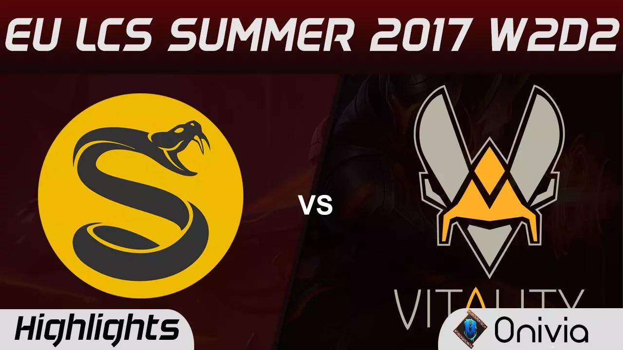 SPY vs VIT Highlights Game 2 EU LCS SUMMER 2017 Splyce vs Vitality by Onivia thumbnail