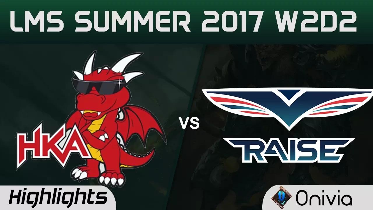 HKA vs RG Highlights Game 1 LMS 精華 春季職業聯賽 2017 SUMMER Hong Kong Attitude vs Raise Gamning by Onivia thumbnail