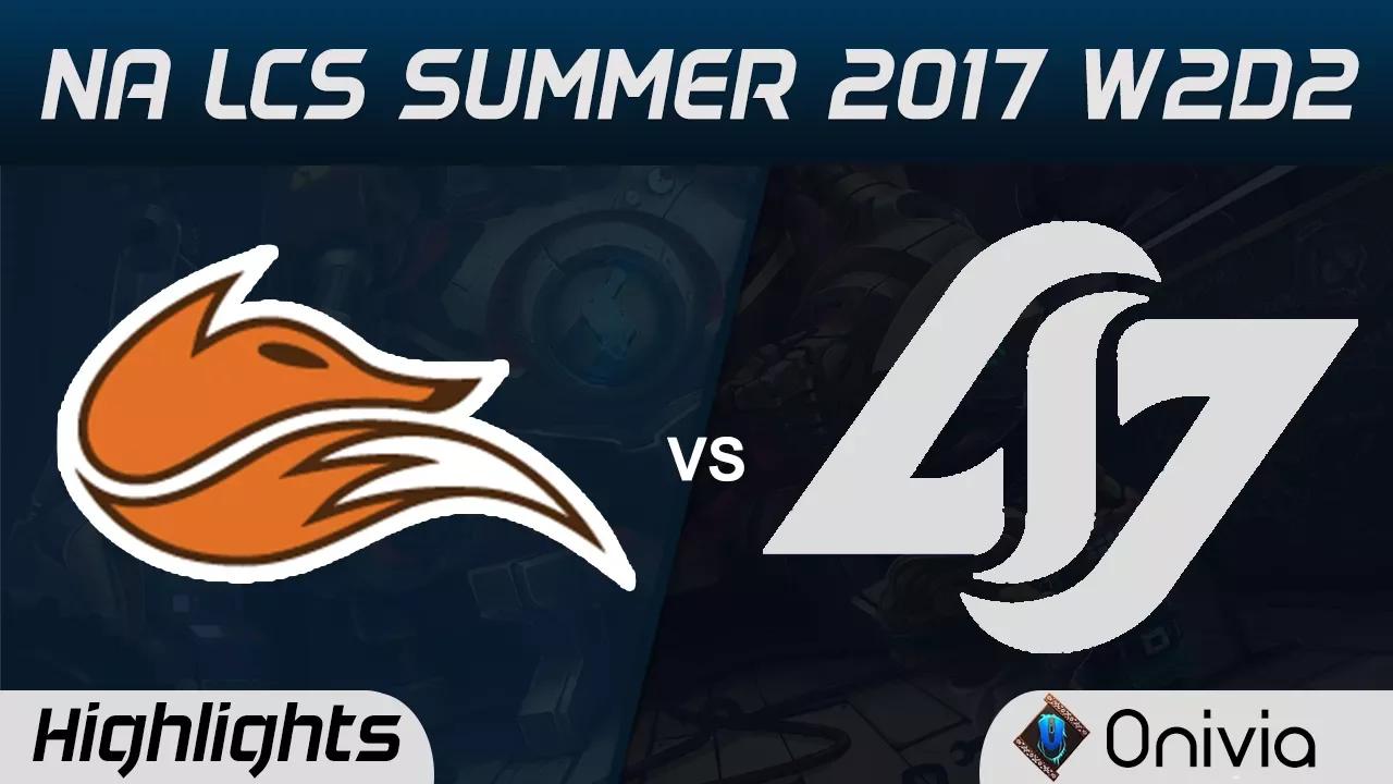 FOX vs CLG Highlights Game 1 NA LCS Summer 2017 Echo Fox vs Counter Logic Gaming by Onivia thumbnail