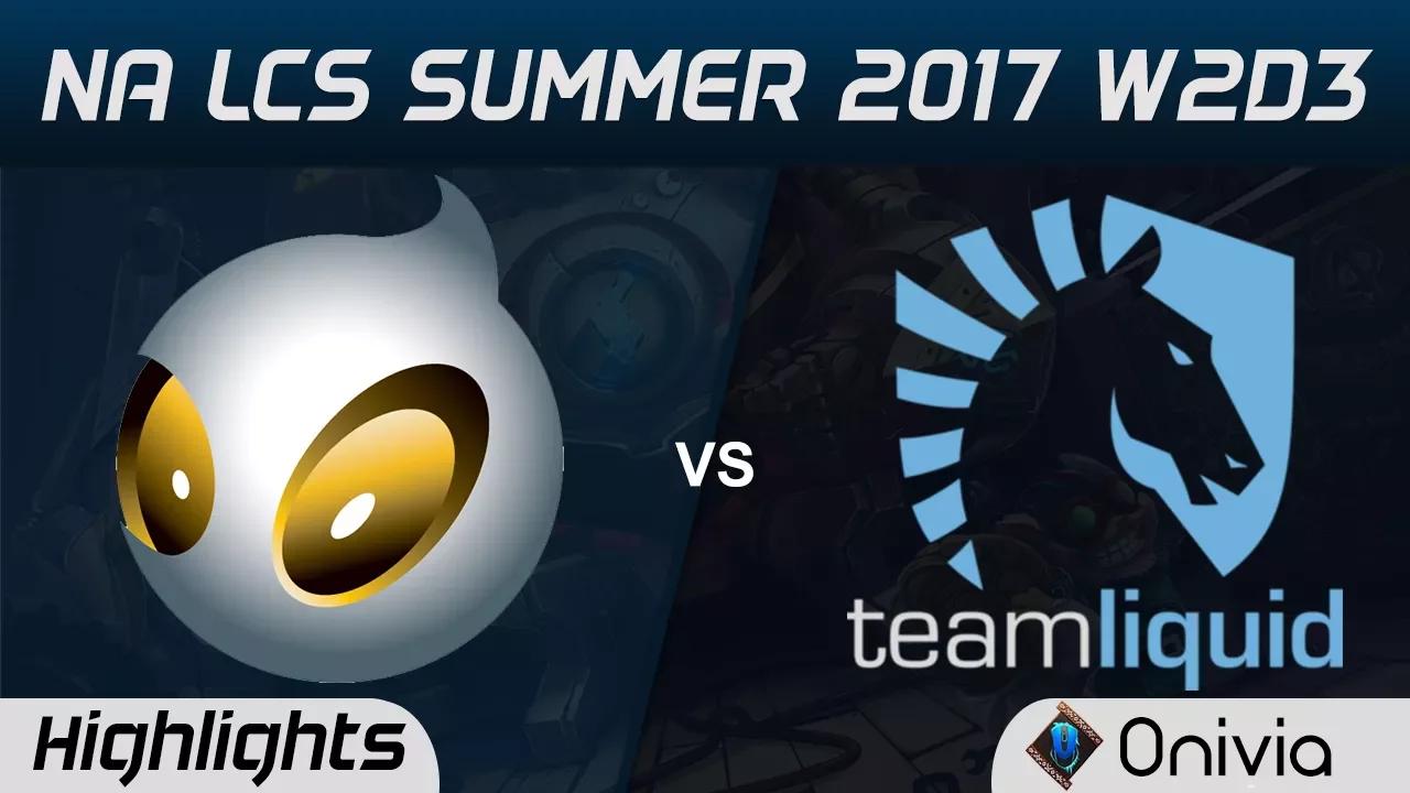 DIG vs TL Highlights Game 3 NA LCS Summer 2017 Dignitas vs Team Liquid by Onivia thumbnail