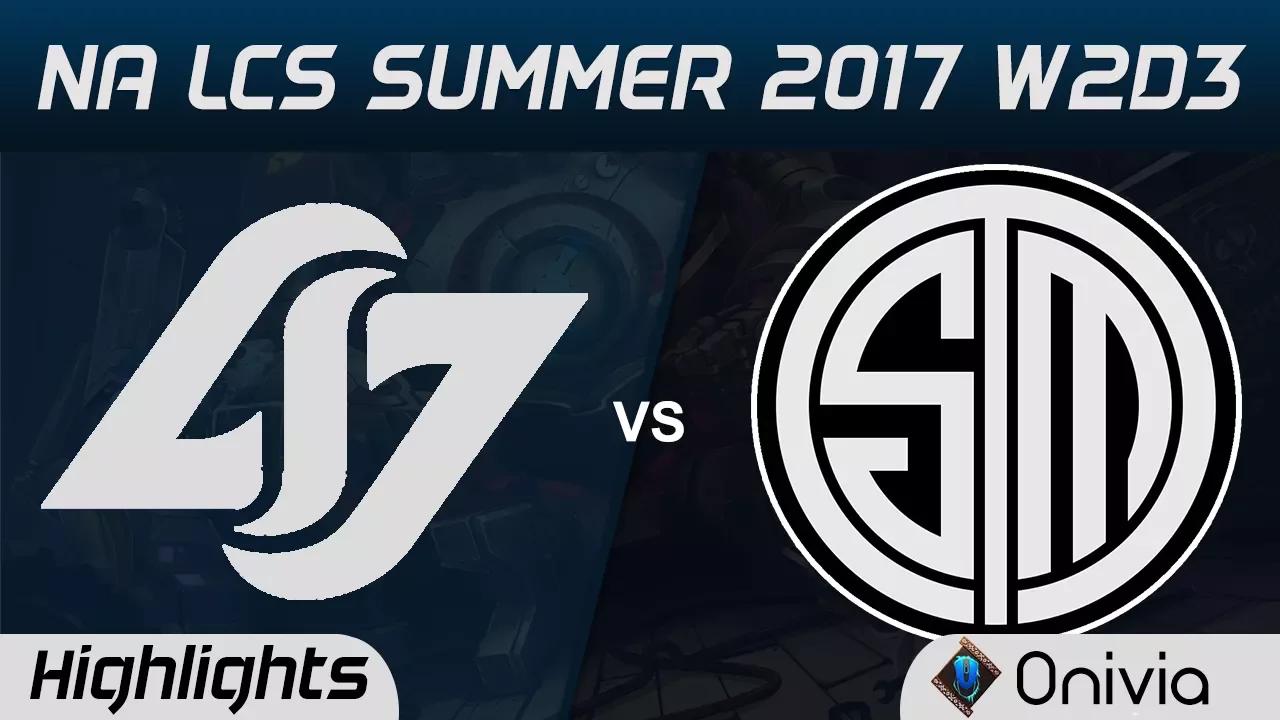 CLG vs TSM Highlights Game 2 NA LCS Summer 2017 Counter Logic Gaming vs Team Solo Mid by Onivia thumbnail