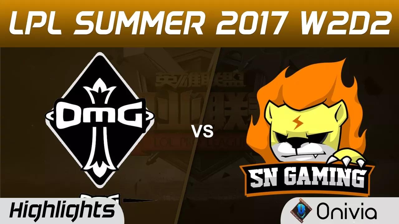 OMG vs SNG Highlights Game 3 LPL SUMMER 2017 OMG vs Suning Gaming by Onivia thumbnail