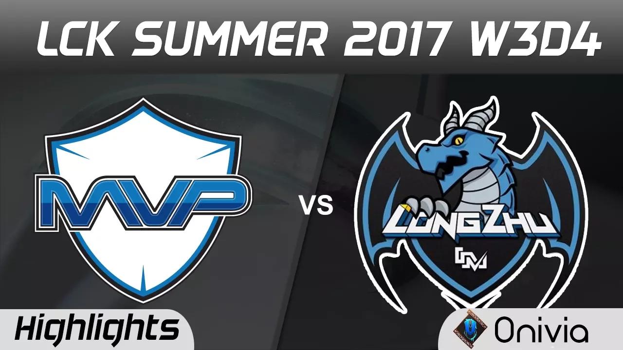 MVP vs LZ Highlights Game 1 LCK SUMMER 2017 MVP vs Longzhu By Onivia thumbnail