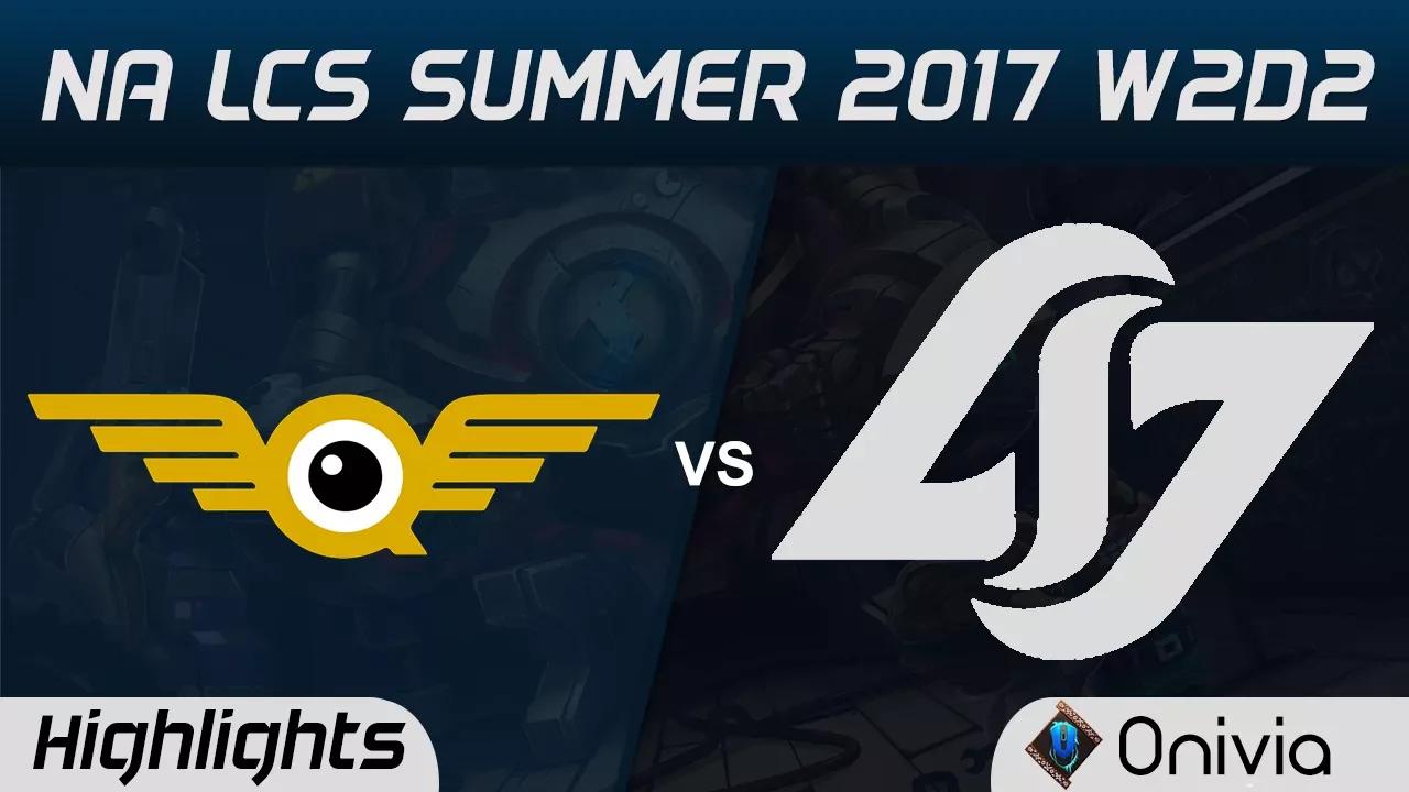 FLY vs CLG Highlights Game 3 NA LCS Summer 2017 FlyQuest vs Counter Logic Gaming by Onivia thumbnail