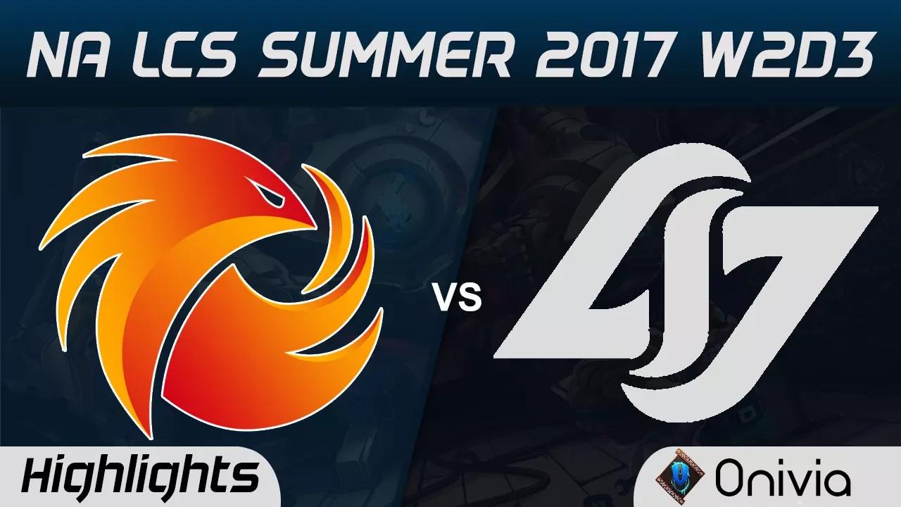 P1 vs CLG Highlights Game 1 NA LCS Summer 2017 Phoenix1 vs Counter Logic Gaming by Onivia thumbnail