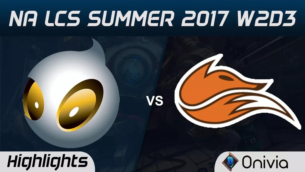 DIG vs FOX Highlights Game 3 NA LCS Summer 2017 Dignitas vs Echo Fox by Onivia thumbnail