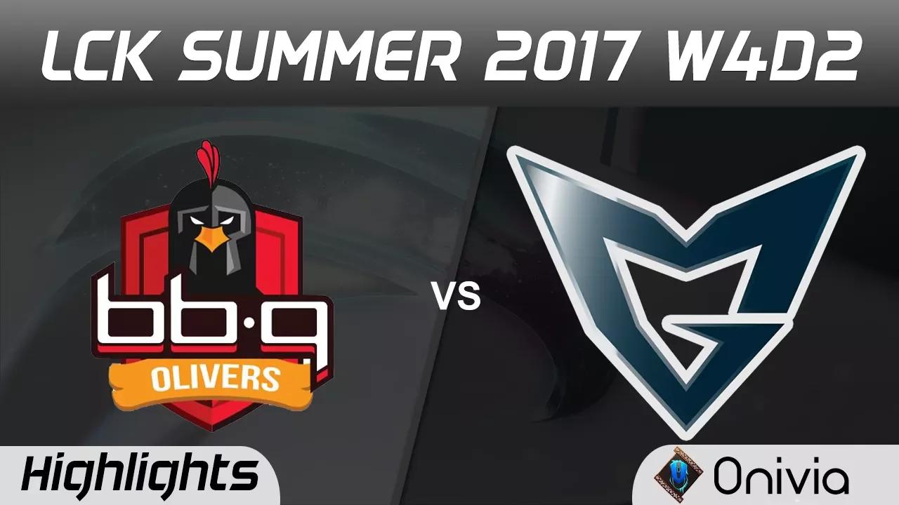 BBQ vs SSG Highlights Game 1 LCK SUMMER 2017 BBQ Olivers vs Samsung By Onivia thumbnail