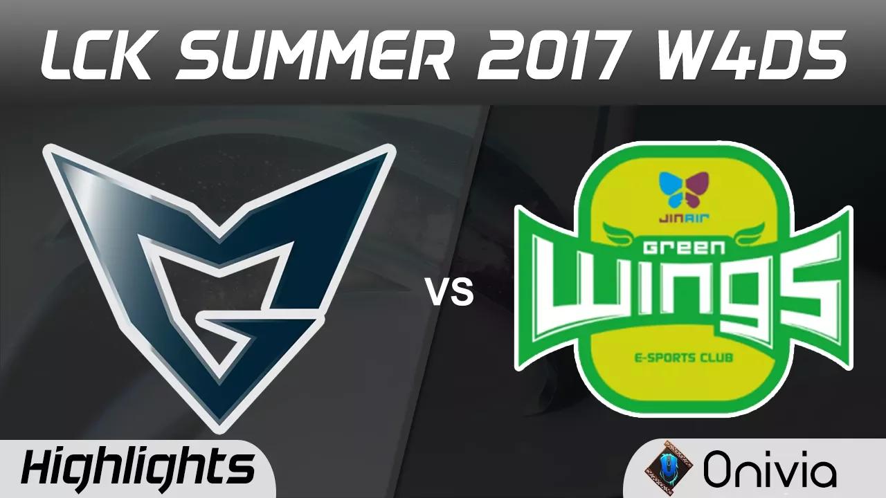 SSG vs JAG Highlights Game 1 LCK SUMMER 2017 Samsung vs Jin Air Green Wings By Onivia thumbnail