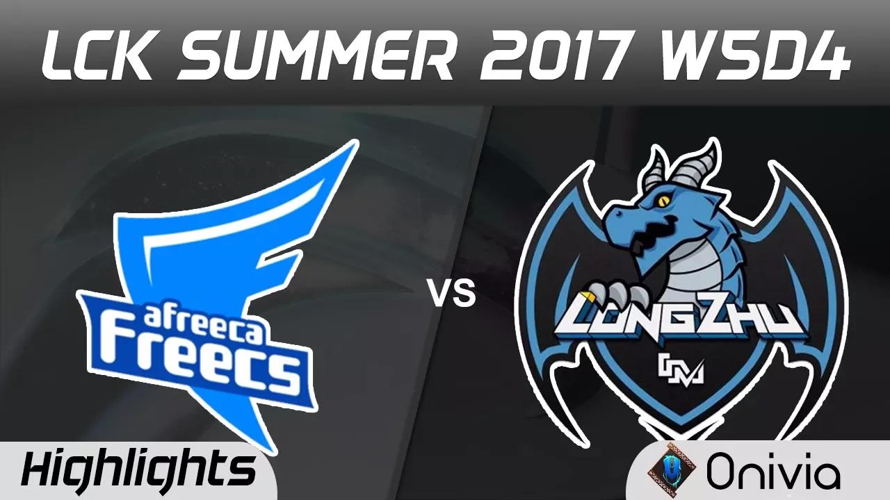 AFS vs LZ Highlights Game 2 LCK SUMMER 2017 Afreeca Freecs vs Longzhu By Onivia thumbnail