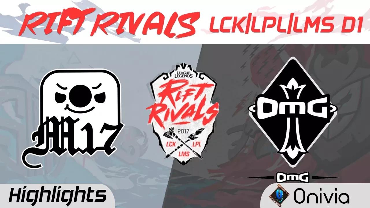 M17 vs OMG Highlights Rift Rivals LCK LPL LMS 2017 Machi Esports vs OMG by Onivia thumbnail