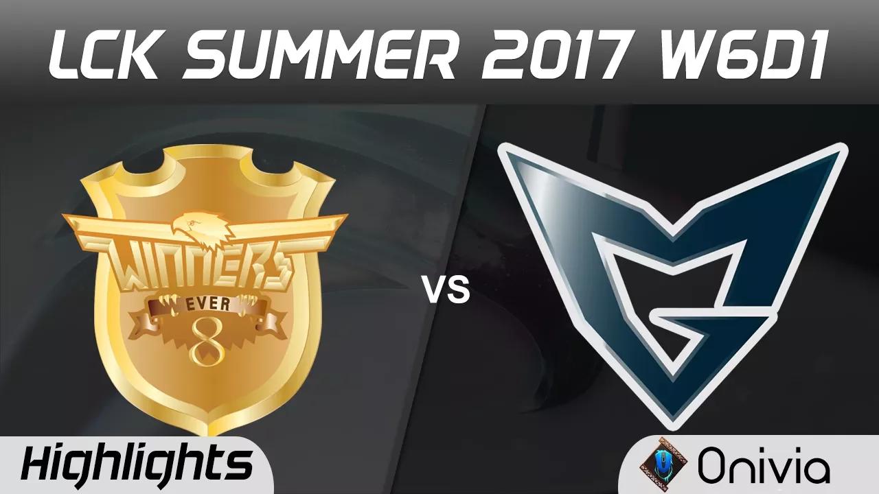 E8W vs SSG Highlights Game 1 LCK SUMMER 2017 Ever8 Winners vs Samsung by Onivia thumbnail