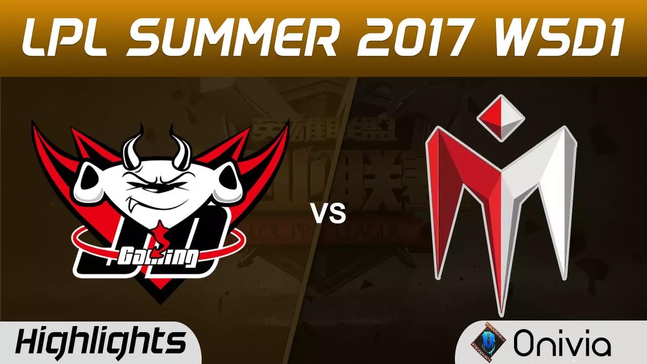 JDG vs IM Highlights Game 2 LPL SUMMER 2017 JD Gaming vs I May by Onivia thumbnail