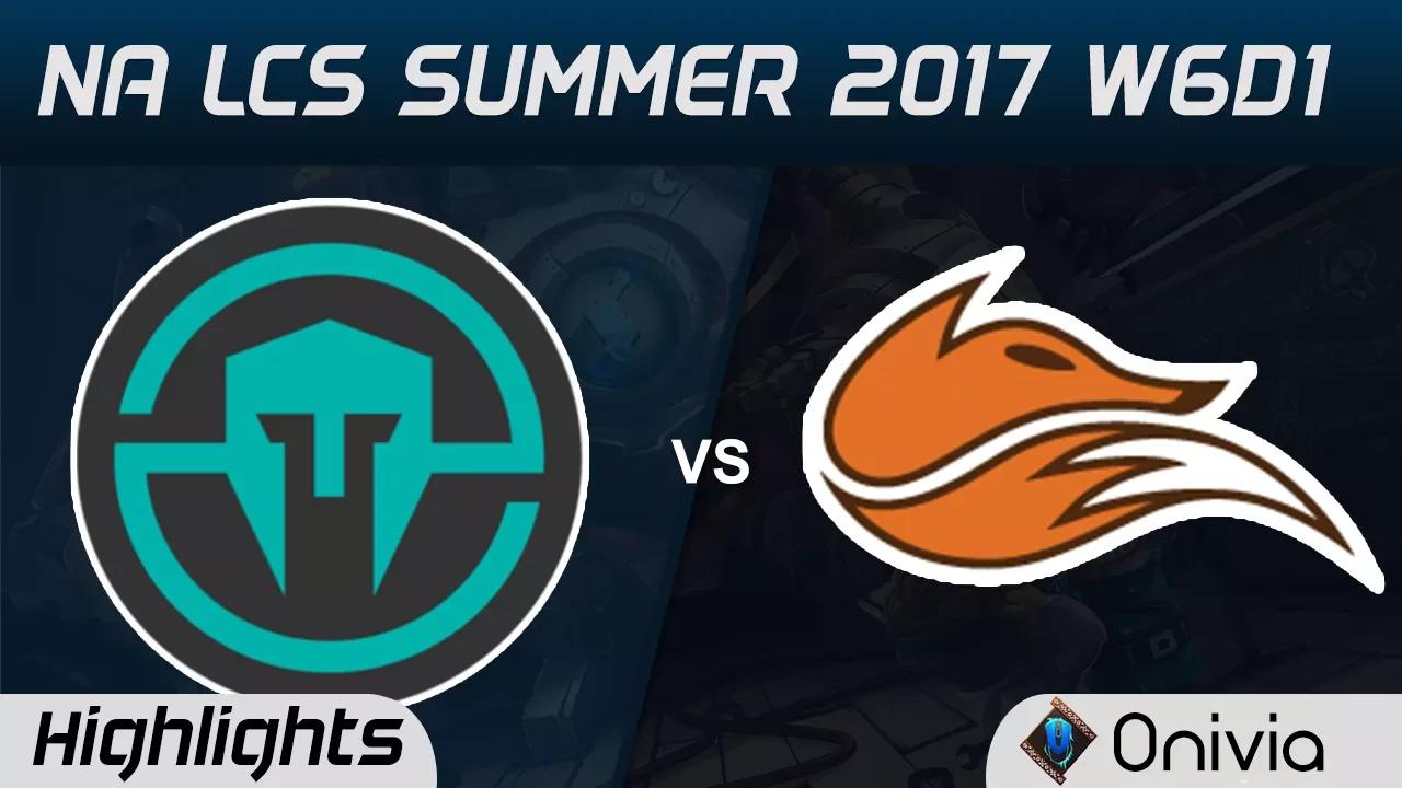 IMT vs FOX Highlights Game 1 NA LCS Summer 2017 Immortals vs Echo Fox by Onivia thumbnail