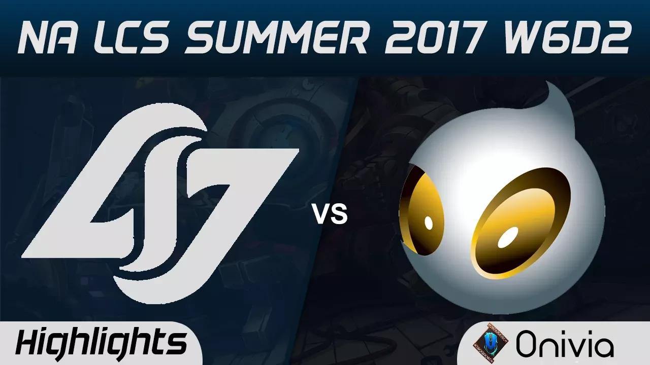 CLG vs DIG Highlights Game 1 NA LCS Summer 2017 Counter Logic Gaming vs Dignitas by Onivia thumbnail