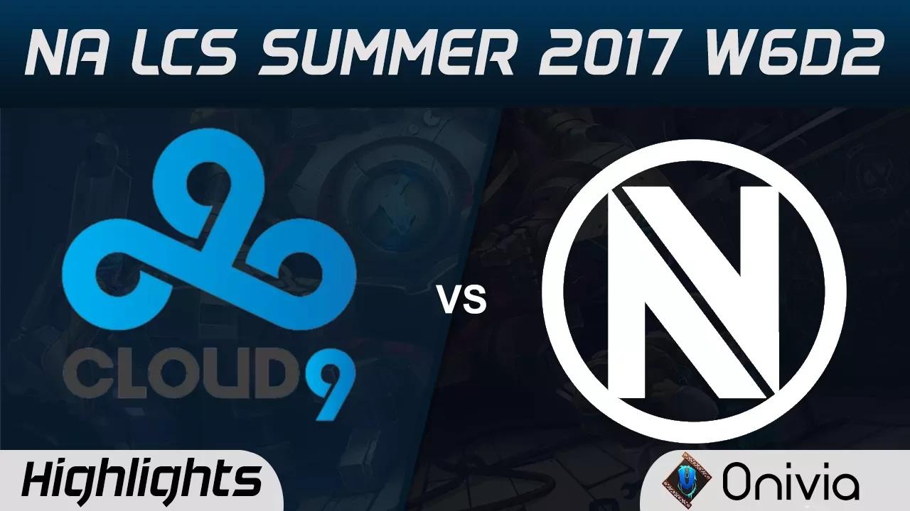 C9 vs NV Highlights Game 2 NA LCS Summer 2017 Cloud9 vs EnvyUs by Onivia thumbnail