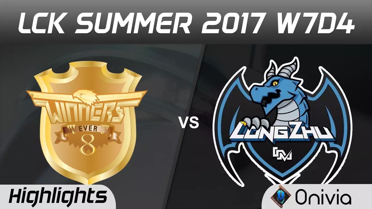 E8W vs LZ Highlights Game 2 LCK SUMMER 2017 Ever8 Winners vs Longzhu by Onivia thumbnail