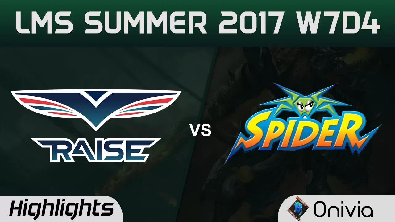 RG vs WS Highlights Game 2 LMS 精華 夏季職業聯賽 2017 Raise Gaming vs Wayi Spyder by Onivia thumbnail