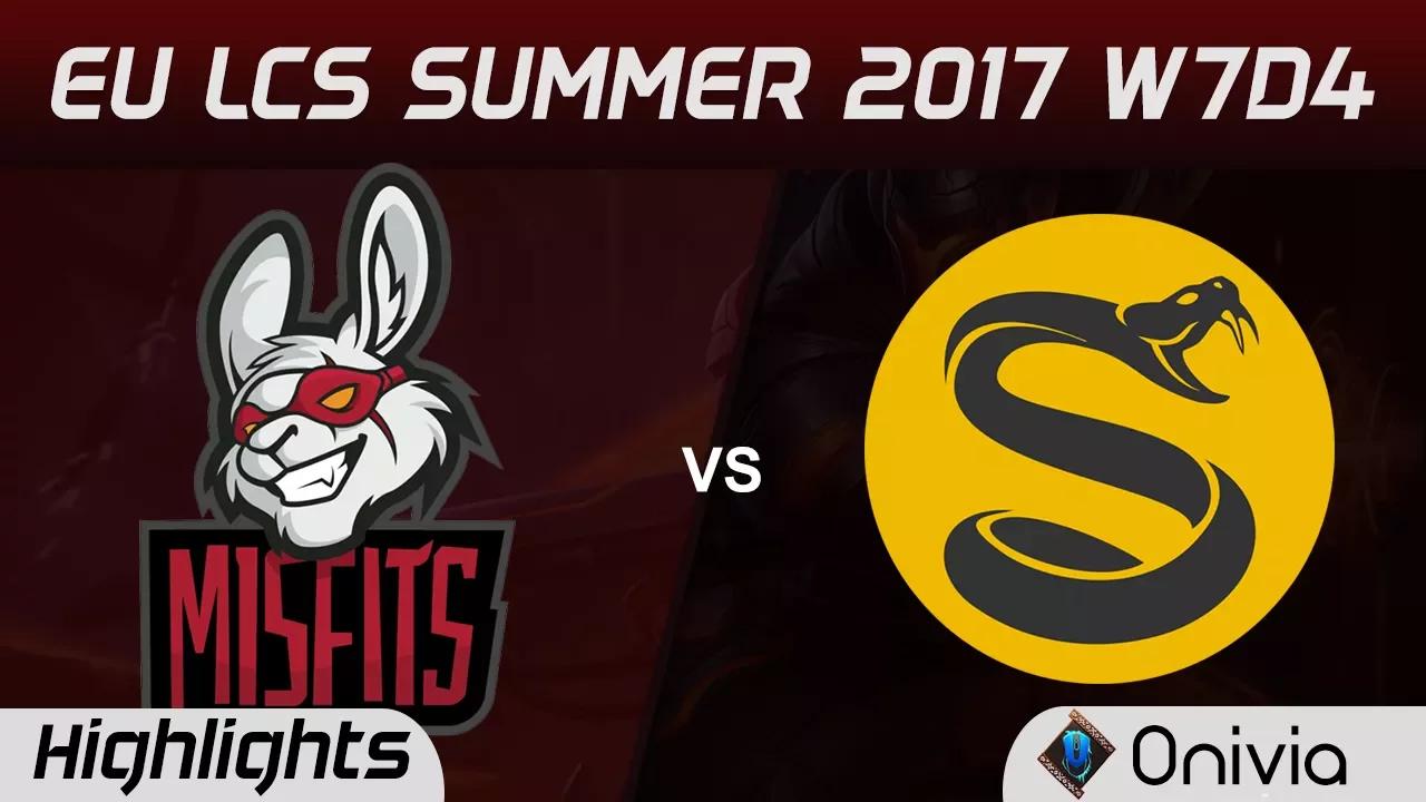 MSF vs SPY Highlights Game 2 EU LCS SUMMER 2017 Misfits vs Splyce by Onivia thumbnail