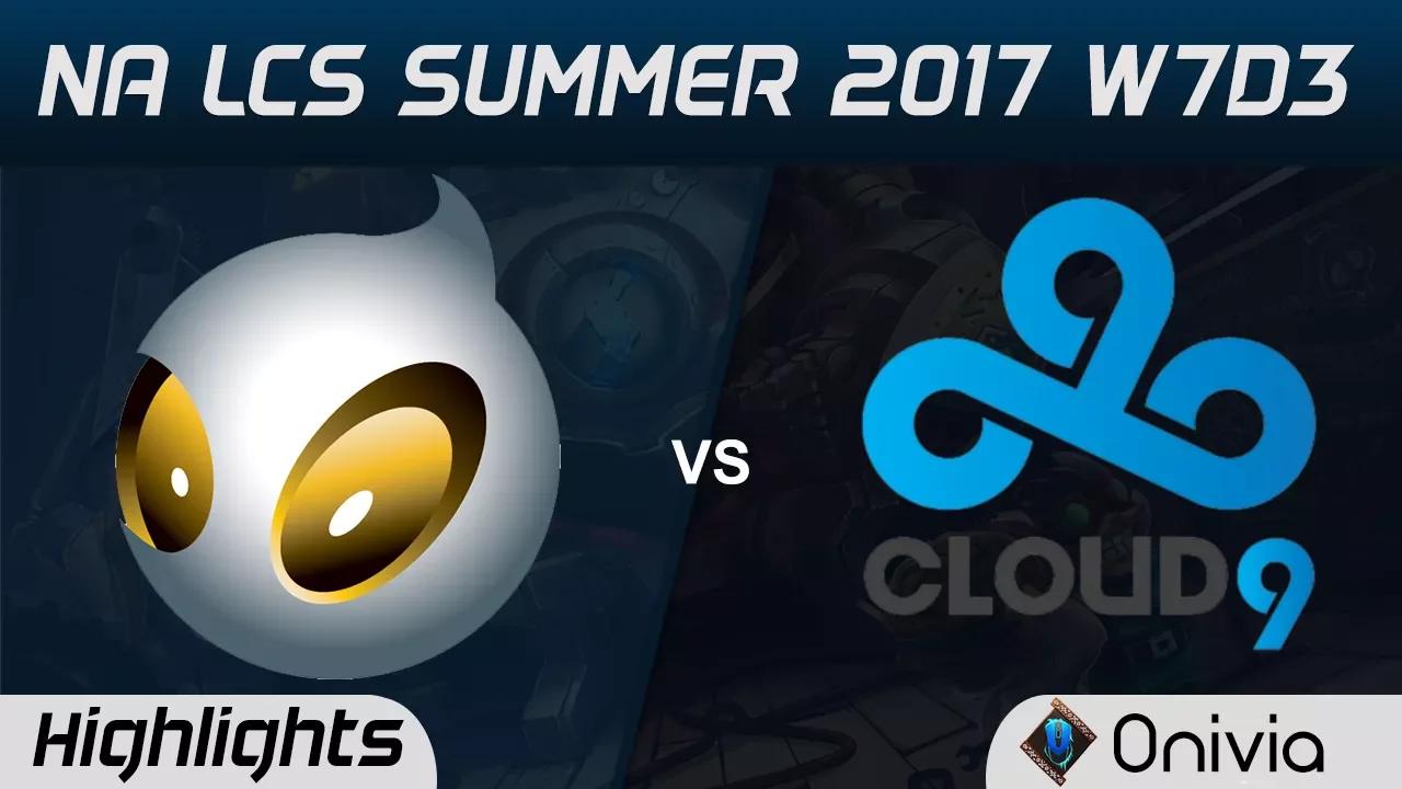 DIG vs C9 Highlights Game 3 NA LCS Summer 2017 Dignitas vs Cloud9 by Onivia thumbnail