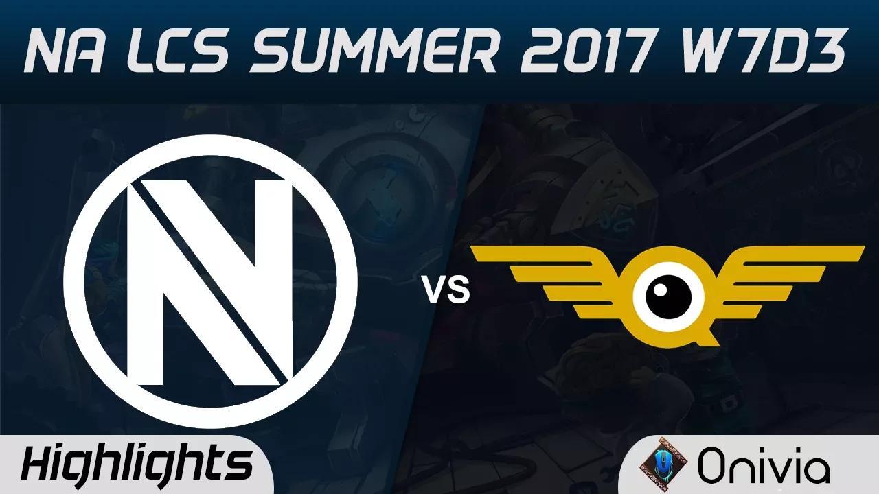 NV vs FLY Highlights Game 1 NA LCS Summer 2017 EnvyUs vs FlyQuest by Onivia thumbnail