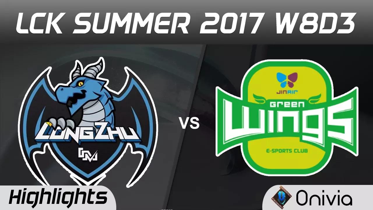 LZ vs JAG Highlights Game 2 LCK SUMMER 2017 Longzhu vs Jin Air Green Wings by Onivia thumbnail