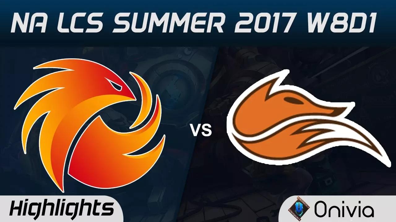 P1 vs FOX Highlights Game 2 NA LCS Summer 2017 Phoenix1 vs Echo Fox by Onivia thumbnail