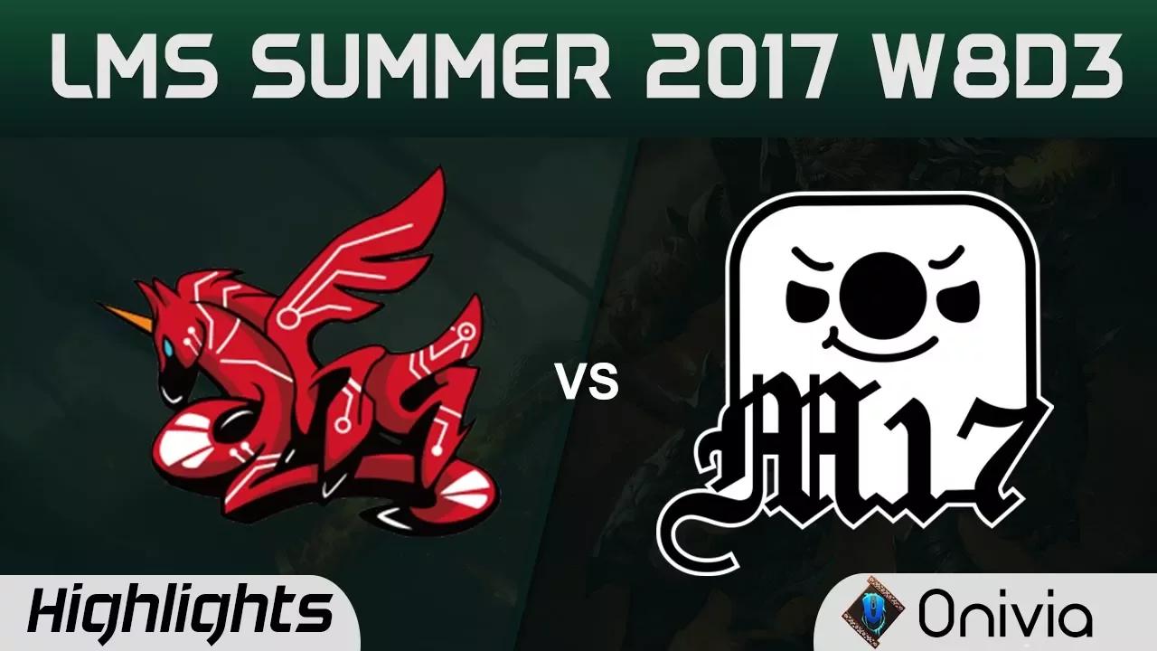 AHQ vs M17 Highlights Game 2 LMS 精華 夏季職業聯賽 2017 AHQ Esports vs Machi Esports by Onivia thumbnail