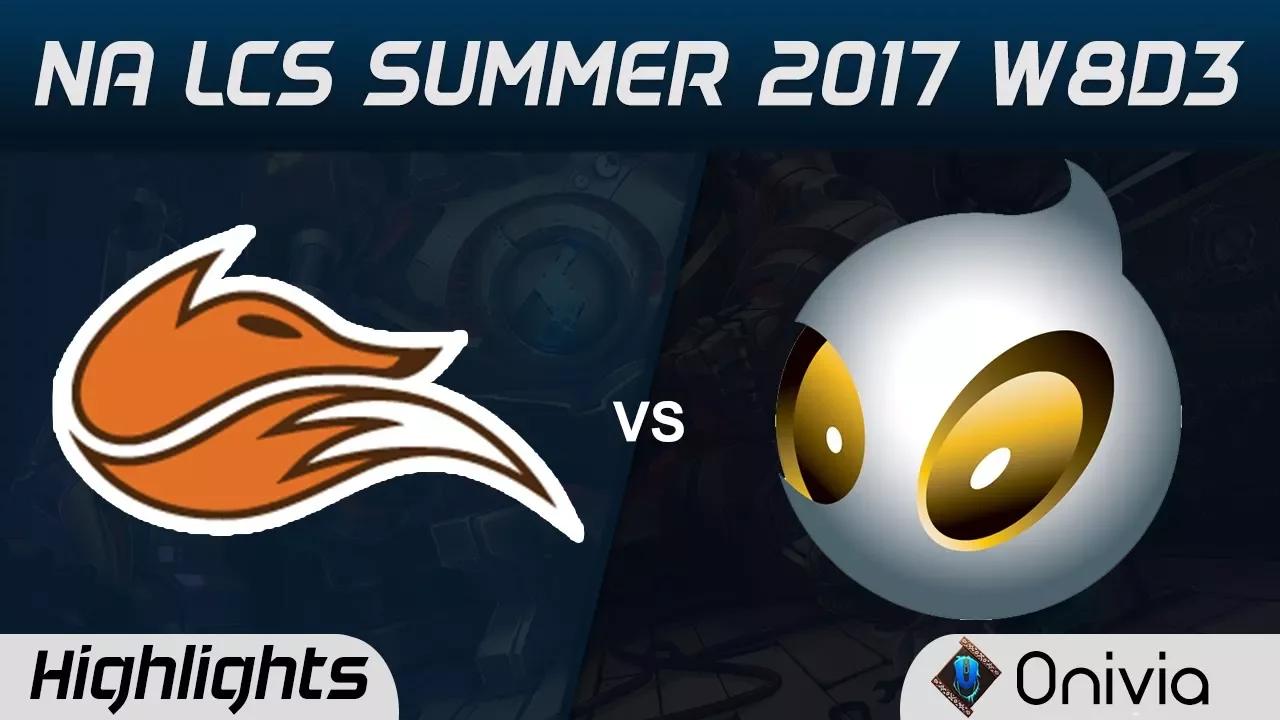 FOX vs DIG Highlights Game 1 NA LCS Summer 2017 Echo Fox vs Dignitas by Onivia thumbnail