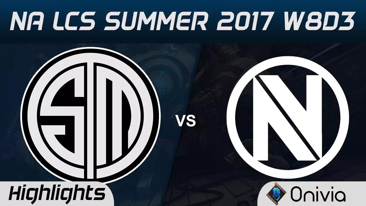 TSM vs NV Highlights Game 2 NA LCS Summer 2017 Team Solo Mid vs EnvyUs by Onivia thumbnail