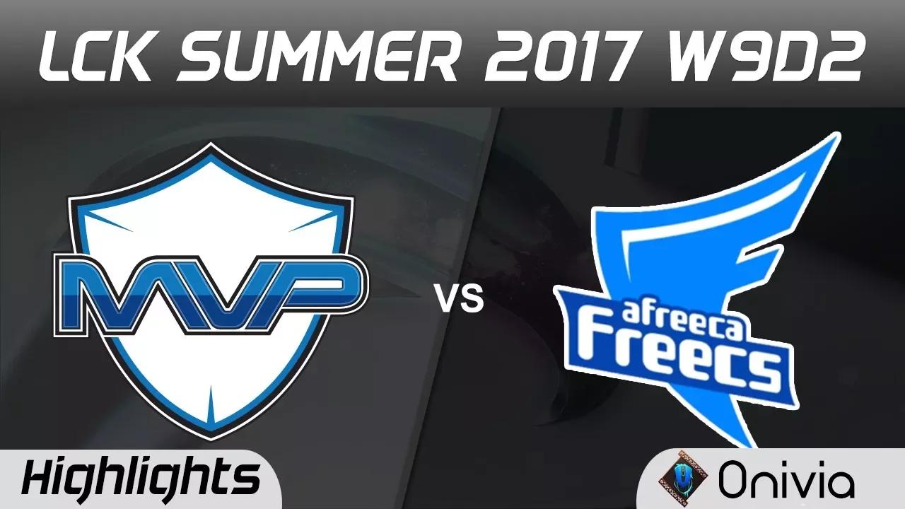 MVP vs AFS Highlights Game 3 LCK SUMMER 2017 MVP vs Afreeca Freecs by Onivia thumbnail