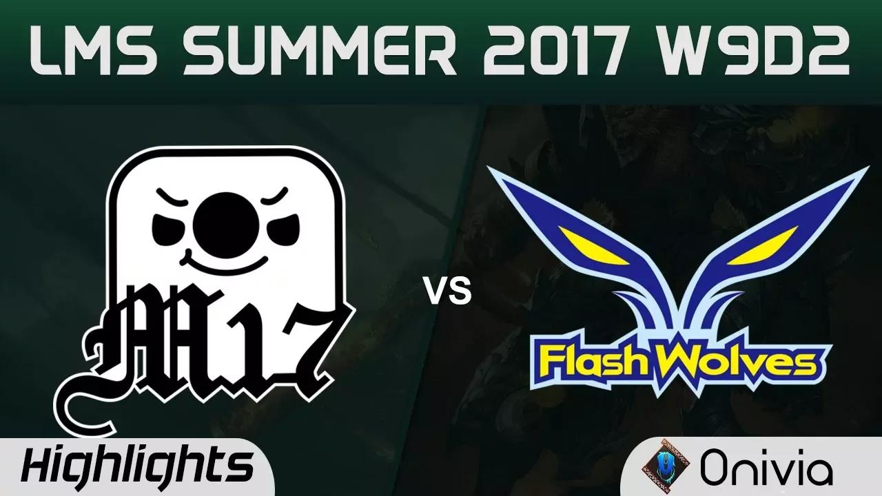 M17 vs FW Highlights Game 1 LMS 精華 夏季職業聯賽 2017 Machi Esports vs Flash Wolves by Onivia thumbnail