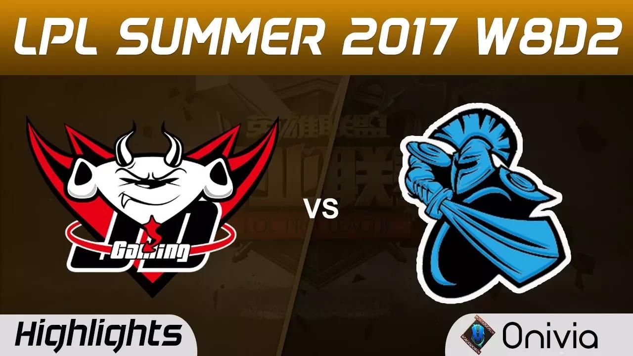 JDG vs NB Highlights Game 2 LPL SUMMER 2017 JD Gaming vs NewBee by Onivia thumbnail