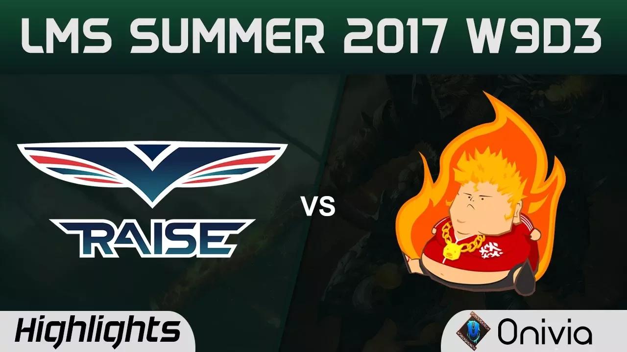 RG vs FB Highlights Game 1 LMS 精華 夏季職業聯賽 2017 Raise Gaming vs Fireball by Onivia thumbnail