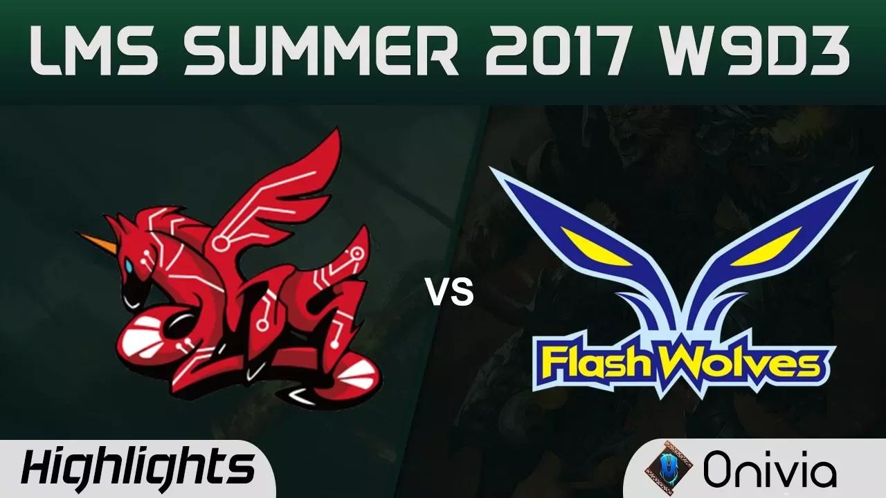 AHQ vs FW Highlights Game 2 LMS 精華 夏季職業聯賽 2017 AHQ Esports vs Flash Wolves by Onivia thumbnail