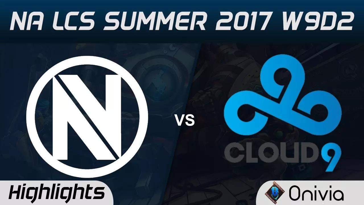 NV vs C9 Highlights Game 2 NA LCS Summer 2017 EnvyUs vs Cloud9 by Onivia thumbnail