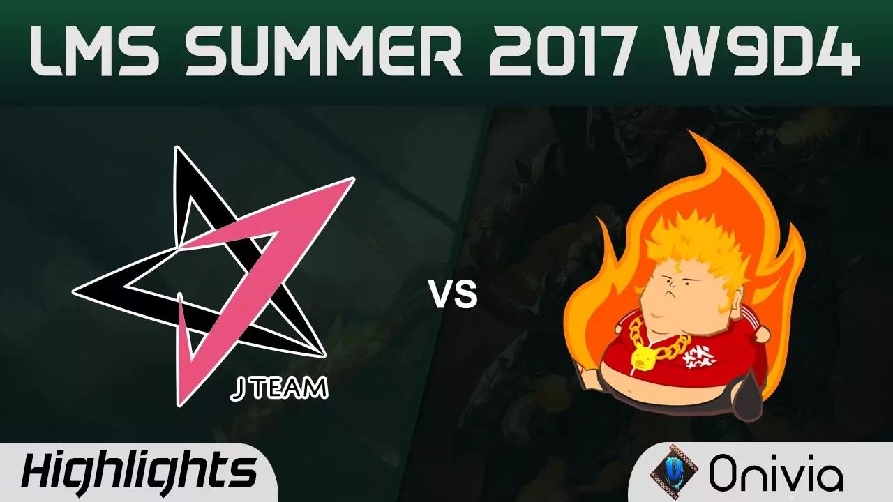 JT vs FB Highlights Game 1 LMS 精華 夏季職業聯賽 2017 J Team vs Fireball by Onivia thumbnail