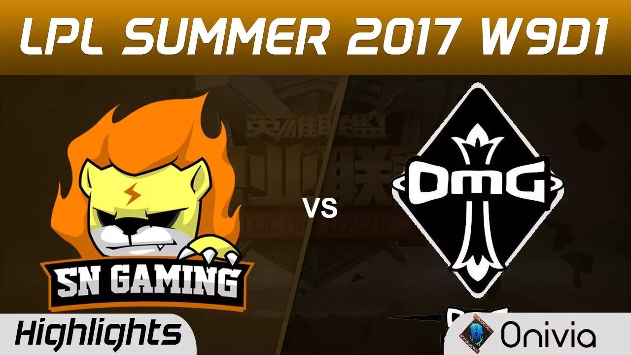 SNG vs OMG Highlights Game 2 LPL SUMMER 2017 Suning Gaming vs OMG by Onivia thumbnail