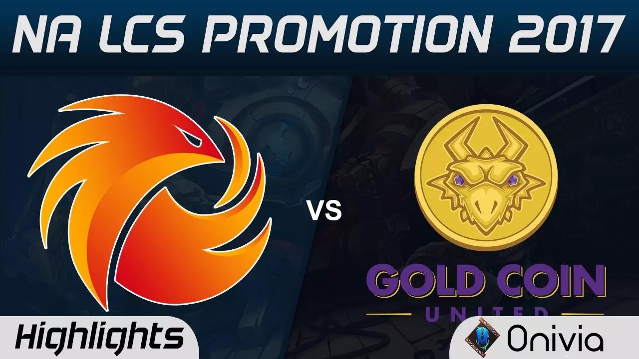 P1 vs GCU Highlights Game 1 NA LCS Summer 2017 Phoenix1 vs Gold Coin United by Onivia thumbnail