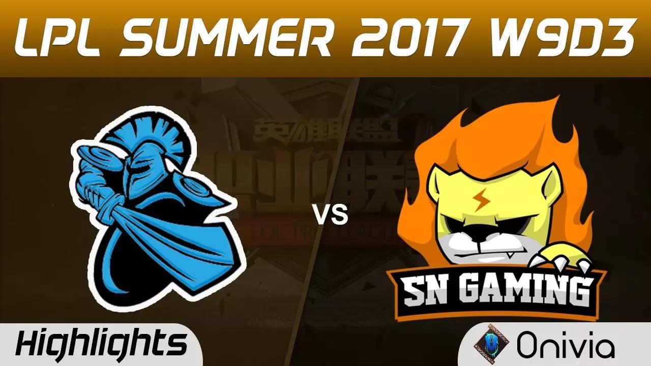 NB vs SNG Highlights Game 2 LPL SUMMER 2017 NewBee vs Suning Gaming by Onivia thumbnail