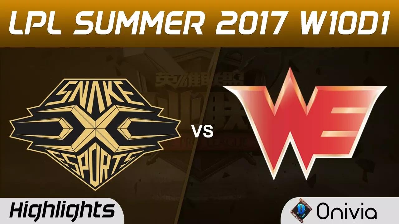 SS vs WE Highlights Game 2 LPL SUMMER 2017 Snake vs Team WE by Onivia thumbnail