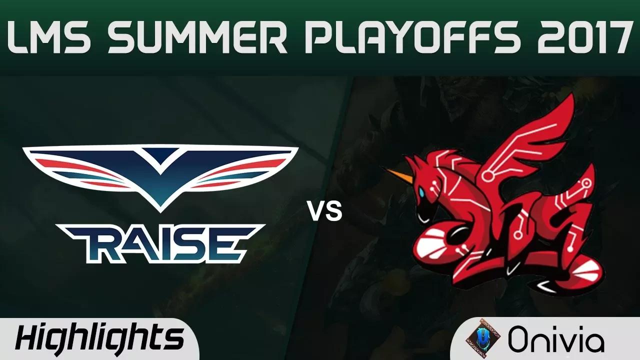 RG vs AHQ  Highlights Game 3 LMS 精華 夏季職業聯賽 PLAYOFFS 2017 Raise Gaming vs AHQ Esports by Onivia thumbnail