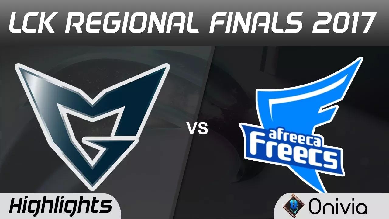 SSG vs AFS Highlights Game 5 LCK SUMMER 2017 REGIONAL FINALS Samsung vs Afreeca Freecs by Onivia thumbnail