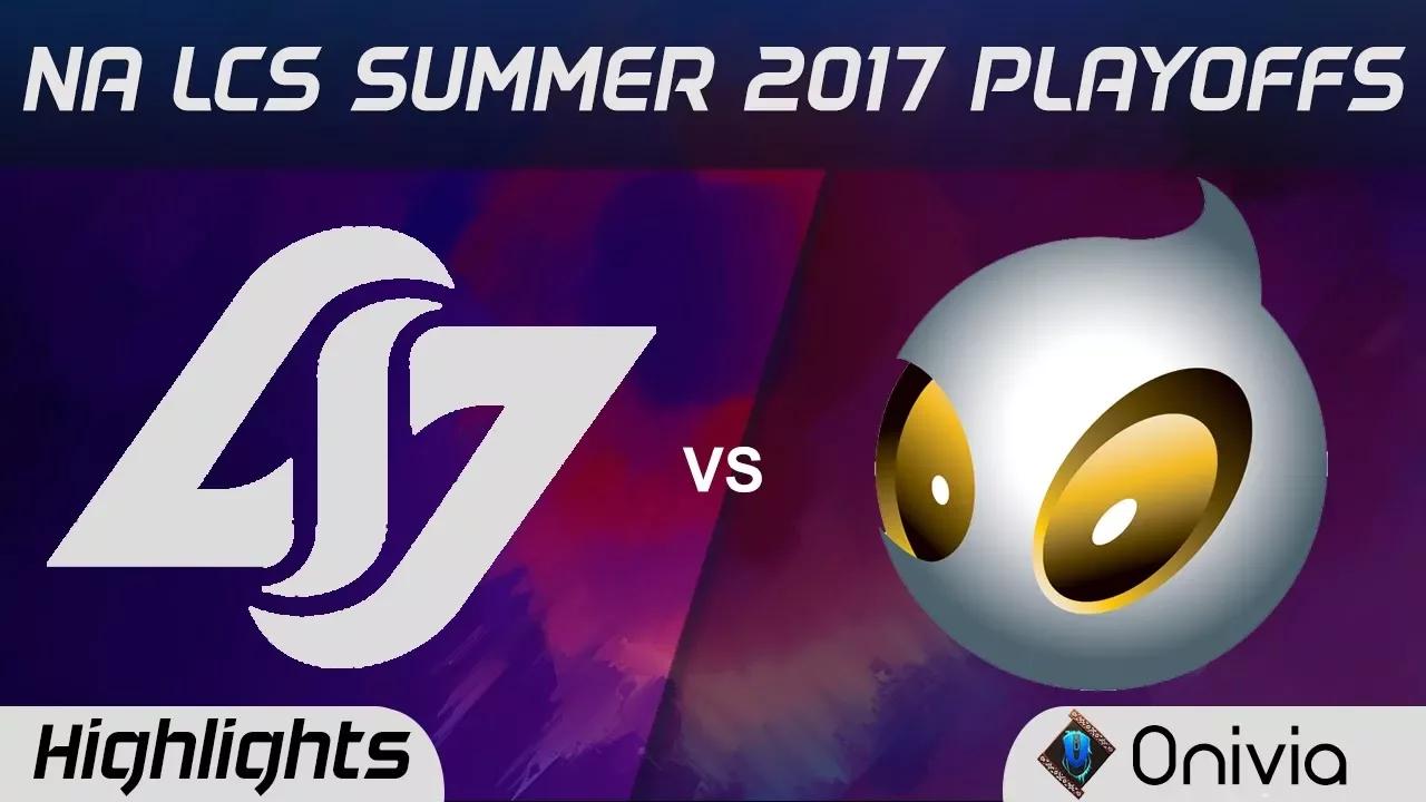 CLG vs DIG Highlights Game 3 NA LCS SUMMER 2017 PLAYOFFS Counter Logic Gaming vs Dignitas by Onivia thumbnail