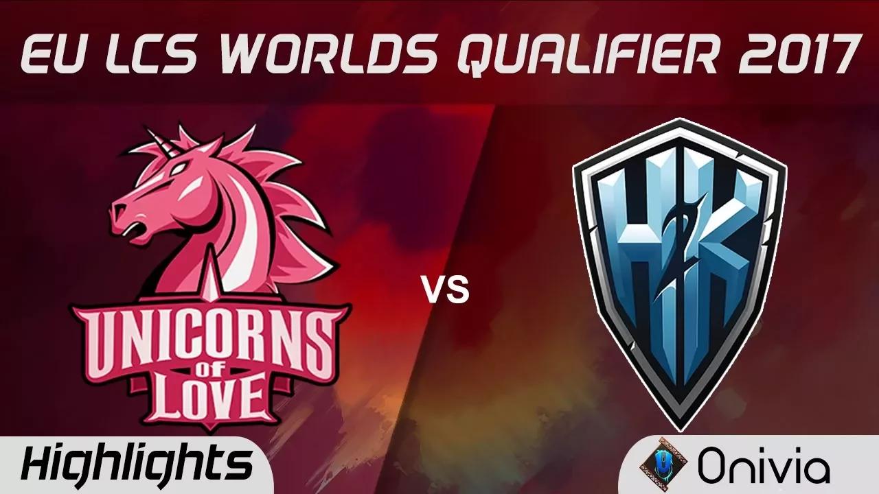 UOL vs  H2K Highlights Game 3 LCS Worlds Qualifier 2017 Unicorns of Love vs  H2K Gaming by Onivia thumbnail