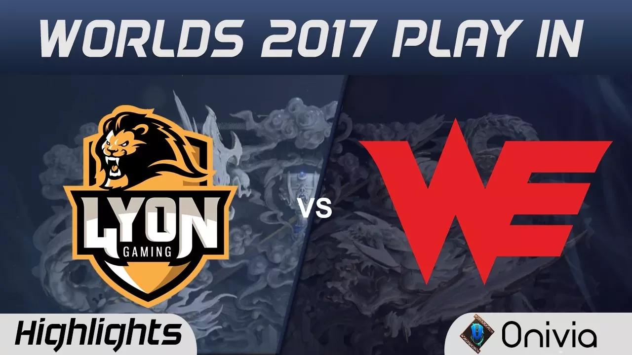 LYN vs WE Highlights World Championship 2017 Play In Lyon Gaming vs Team WE by Onivia thumbnail