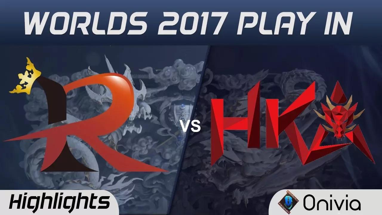 RPG vs HKA Highlights World Championship 2017 Play In Rampage vs Hong Kong Attitude by Onivia thumbnail