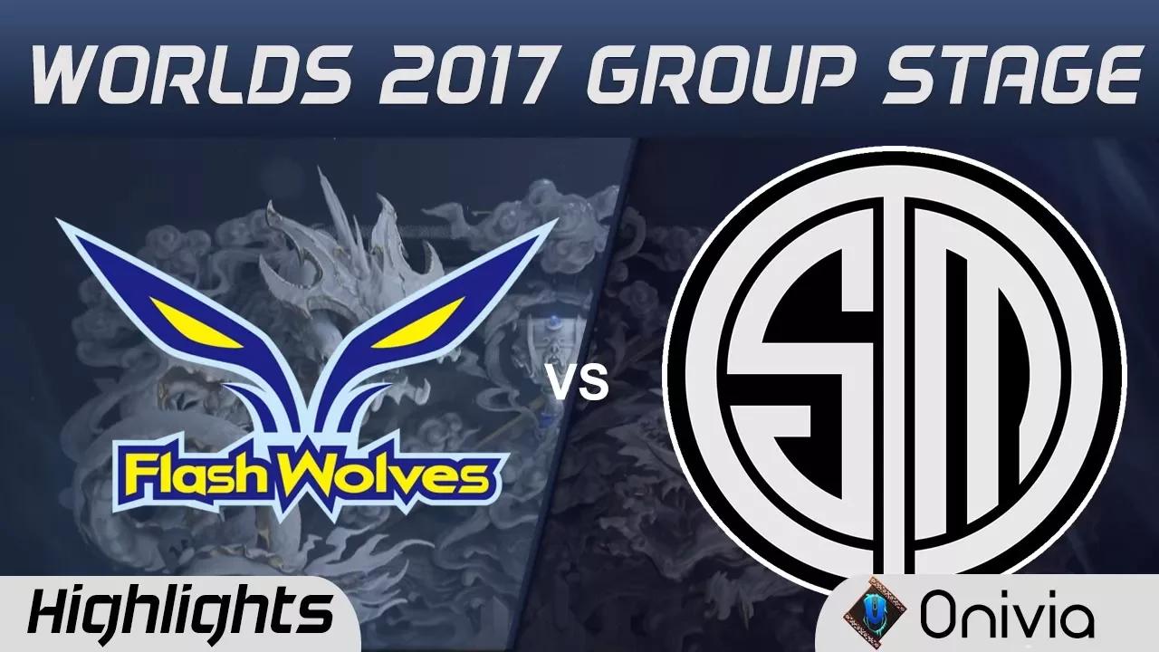 FW vs TSM Highlights World Championship 2017 Group Stage Flash Wolves vs Team Solo Mid by Onivia thumbnail