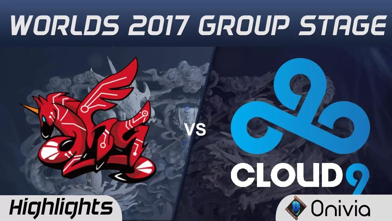 AHQ vs C9 Highlights World Championship 2017 Group Stage AHQ Esports vs Cloud9 by Onivia thumbnail